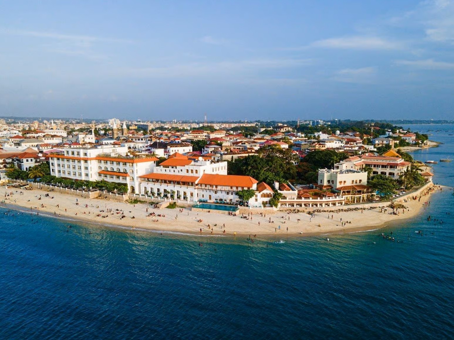 Stone Town historic buildings and streets